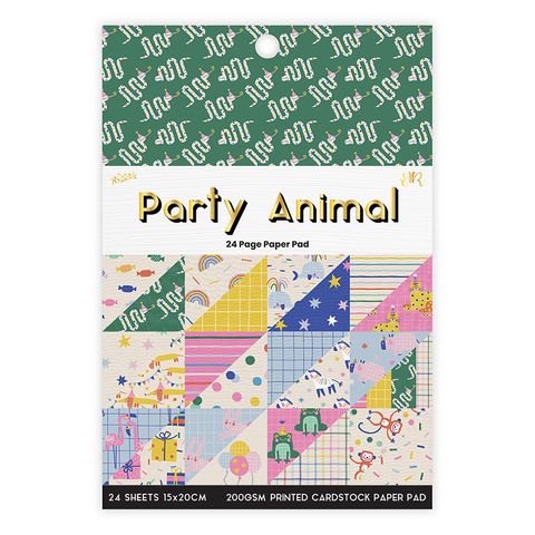 PARTY ANIMAL 24 PAGE 6X8 PAPER PAD