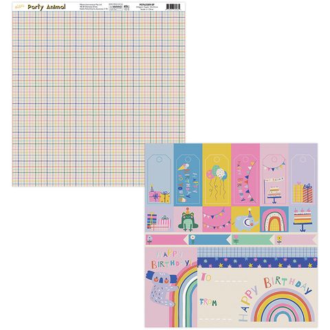 PARTY ANIMAL LOOSE PAPER 09