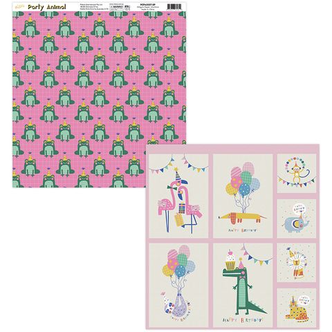 PARTY ANIMAL LOOSE PAPER 07