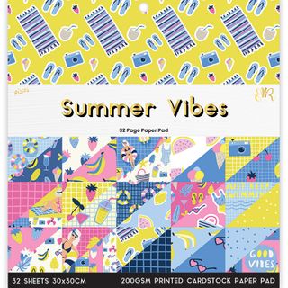SUMMER VIBES 32 PAGE 12X12 PAPER PAD