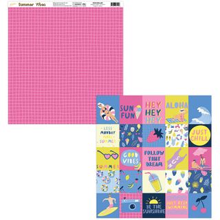 SUMMER VIBES LOOSE PAPER 04