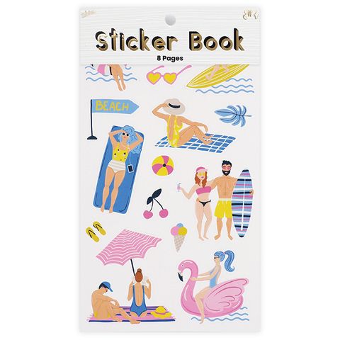 SUMMER VIBES STICKER BOOK