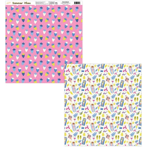 SUMMER VIBES LOOSE PAPER 08