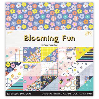 BLOOMING FUN 32 PAGE 12X12 PAPER PAD