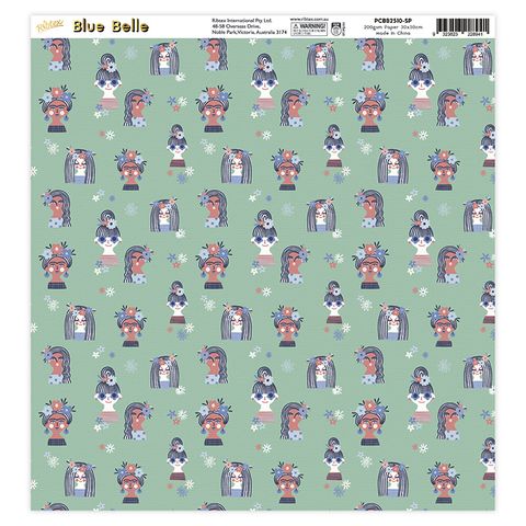 BLUE BELLE LOOSE PAPER 10