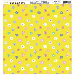 BLOOMING FUN LOOSE PAPER 04