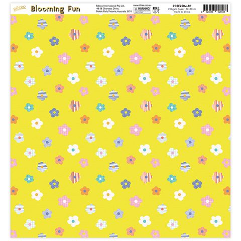 BLOOMING FUN LOOSE PAPER 04