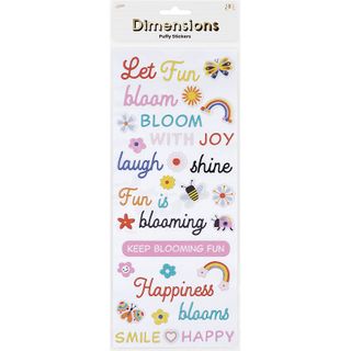 DIMENSIONS BLOOMING FUN PUFFY ALPHABET