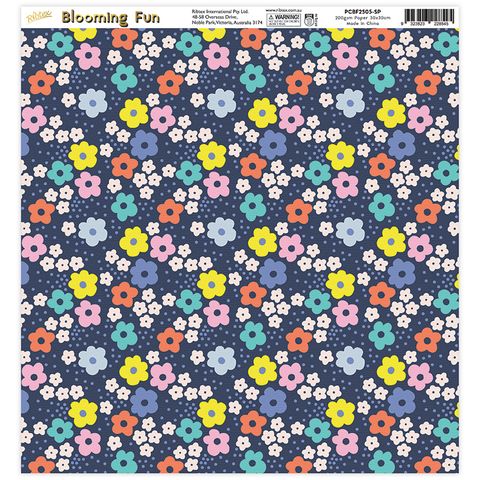 BLOOMING FUN LOOSE PAPER 05