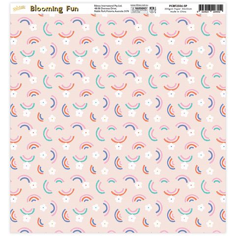 BLOOMING FUN LOOSE PAPER 06