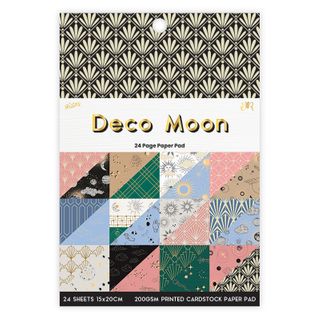 DECO MOON 24 PAGE 6X8 PAPER PAD