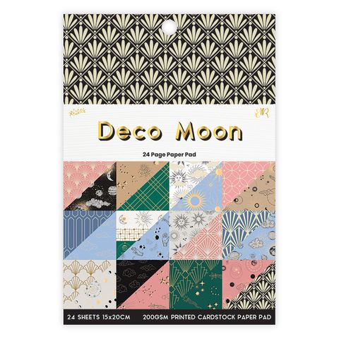 DECO MOON 24 PAGE 6X8 PAPER PAD