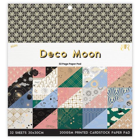 DECO MOON 32 PAGE 12X12 PAPER PAD