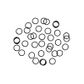 Jump Rings 7mm Black 40Pcs