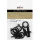 Clasp Toggle Plain 13mm Black 6 Sets