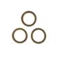 Ring 27mm Round Bronze 3Pcs