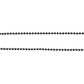 Chain Ball With Ends Black 1m
