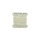 Silk Beading Cord 100% 0.70mm White 2m