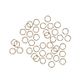 Jump Rings 7mm Gold 40Pcs