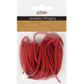 Faux Suede Thonging 2mm Red 4m