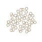Jump Rings 4mm Gold 40Pcs