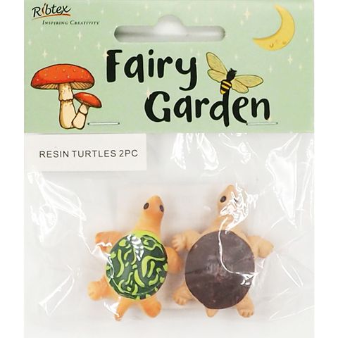 FG RESIN TURTLES  2PC