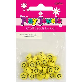 PJ PLYMR SLICE SMILY BEADS