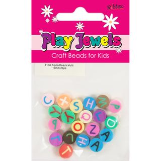 PJ FIMO ALPHA BEADS