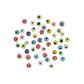 PJ EVIL EYE PLASTIC BEADS