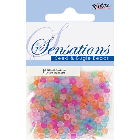PLASTIC SEED BEAD 4MM