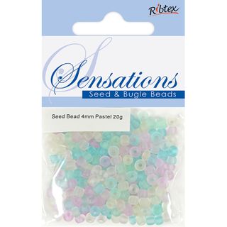 PLASTIC SEED BEAD 4MM