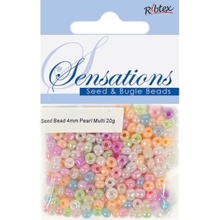 PLASTIC SEED BEAD 4MM
