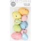 EASTER FOAM SPECKLED EGGS 2 SIZES 10PCS