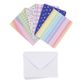 CARD PACK W ENVELOPES GEOMETRIC 6PC