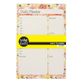 DAILY PLANNER FLORAL 30 SHEETS