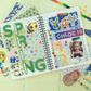 PAPER PAD 15X15CM FLORALS 30 SHEETS