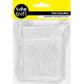 MINI BAG LACE 10CM x 7.5CM WHITE 7PC