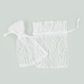 MINI BAG LACE 10CM x 7.5CM WHITE 7PC