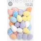 Easter Pastel 35mm Snow Eggs 36pc