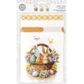 Easter Treat Bag w Tie Bunny Designs 6pc