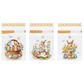 Easter Treat Bag w Tie Bunny Designs 6pc