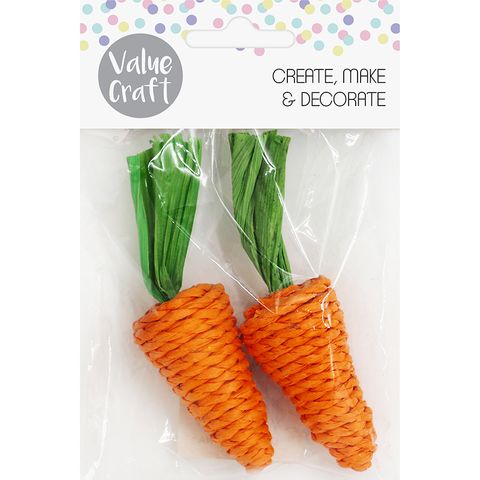 Easter Rope Mini Carrots 2pc
