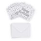 COLOUR IN CARDS W ENVELOPES BIRTHDAY 6PC