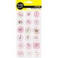 STICKERS EPOXY SEALS PINK 1SH
