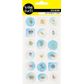 STICKERS EPOXY SEALS BLUE 1SH
