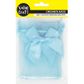 MINI ORAGANZA BAGS W BOWS BLUE 5PC
