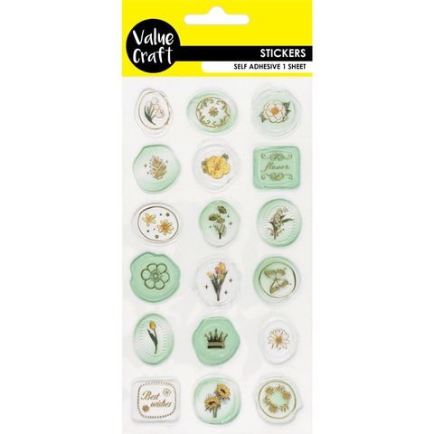 STICKERS EPOXY SEALS MINT 1SH