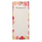 SHOPPING LIST FLORAL 30 SHEETS