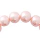 Bead Glass Pearls 14Mm Barely Pink 18Pcs