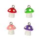 CHRM PLSTC 4PC MINI MUSHROOMS